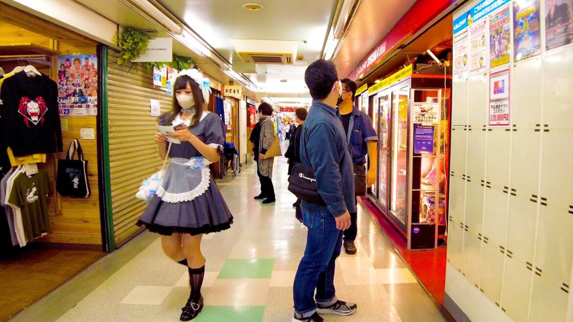 Nakano in Tokyo is an anime manga paradise♪💖🐶4K ASMR non-stop 1 hour 01 minutes