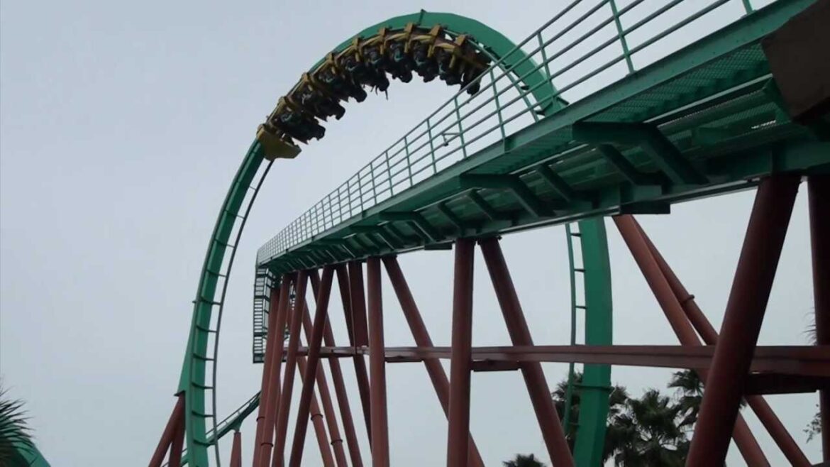 Kumba Roller Coaster POV Front Seat Amazing 1080p HD Footage Busch Gardens Tampa FL
