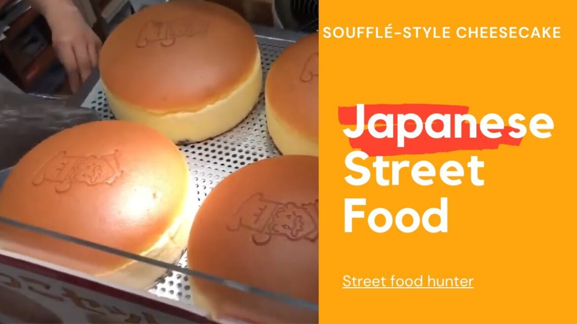 Japanese Street Food   Japanese Cheesecake
