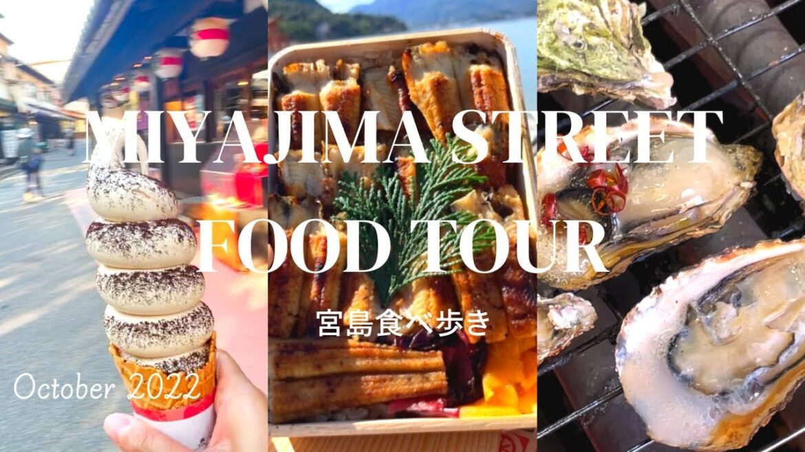 [Miyajima⛩ Japan🇯🇵 Food Tour] great!! Local gourmet foods and sweets /JAPAN TRIP / Oct. 2022