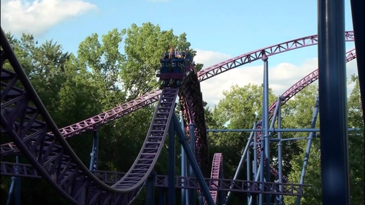 Bizarro Roller Coaster Off Ride POV Superman Ride of Steel Six Flags New England HD 1080p