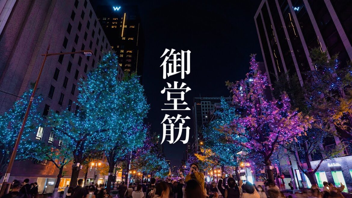 御堂筋イルミネーション 光の饗宴 2022 Osaka Night Walk – Midosuji Illuminations 2022 4K HDR Japan 御堂筋イルミネーション 光の饗宴 2022 Osaka Night Walk - Midosuji Illuminations 2022 4K HDR Japan