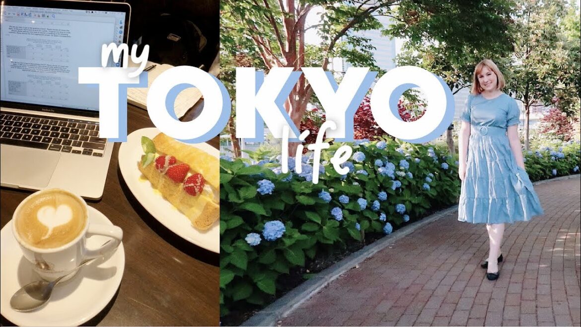 TOKYO WEEK IN MY LIFE | library cafe, odaiba hydrangeas, campus & cleaning up ☕️ TOKYO WEEK IN MY LIFE | library cafe, odaiba hydrangeas, campus & cleaning up ☕️