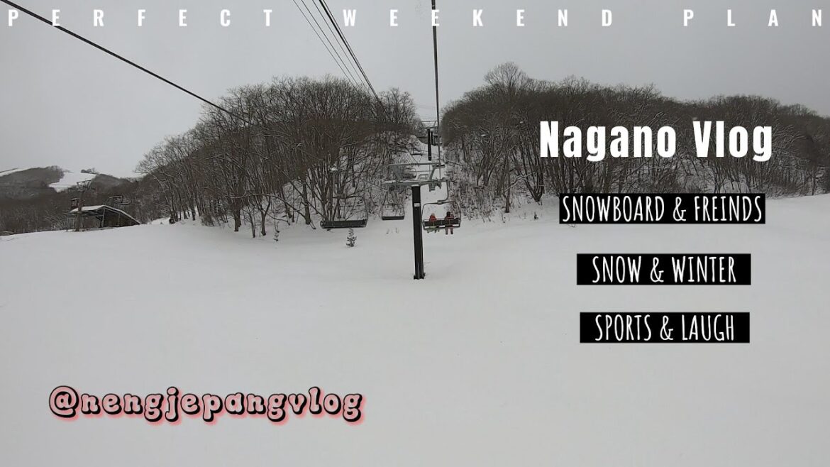 Main snowboard di nagano bikin encok