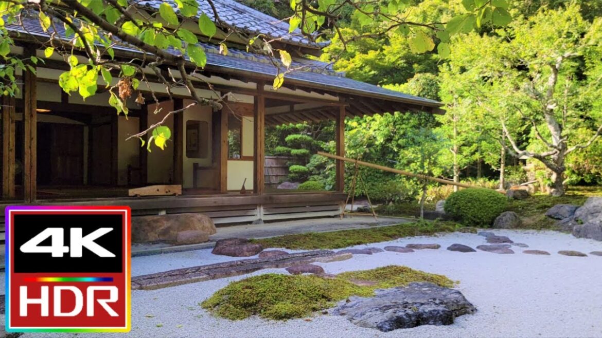 Jomyoji Temple & Tea House Walking Tour [4K HDR] 浄妙寺