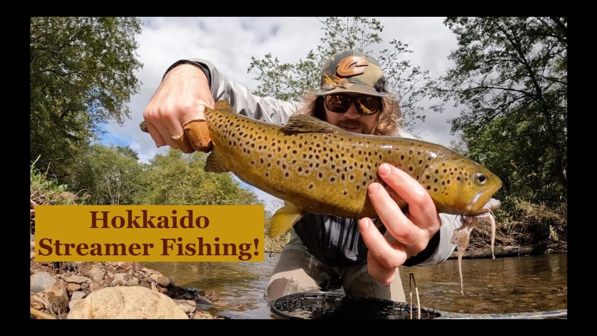 Streamer Fishing in HOKKAIDO JAPAN for BIG BROWN TROUT
