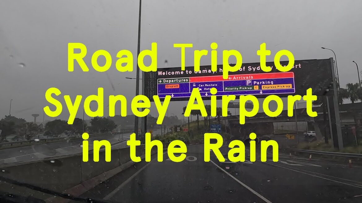 Road Trip to International Terminal, Sydney Airport, New South Wales, Australia