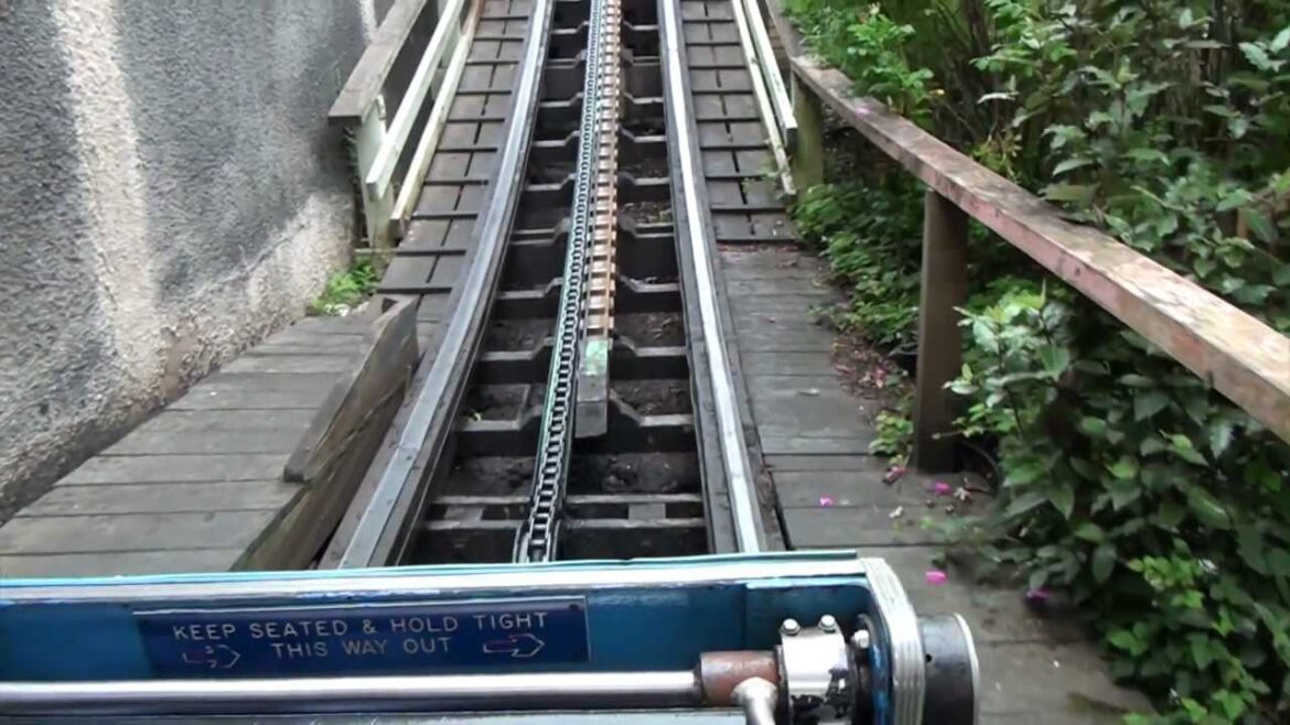 Zipper Dipper Roller Coaster POV Junior Wooden Rollercoaster Blackpool Pleasure Beach Blue Flyer UK Zipper Dipper Roller Coaster POV Junior Wooden Rollercoaster Blackpool Pleasure Beach Blue Flyer UK