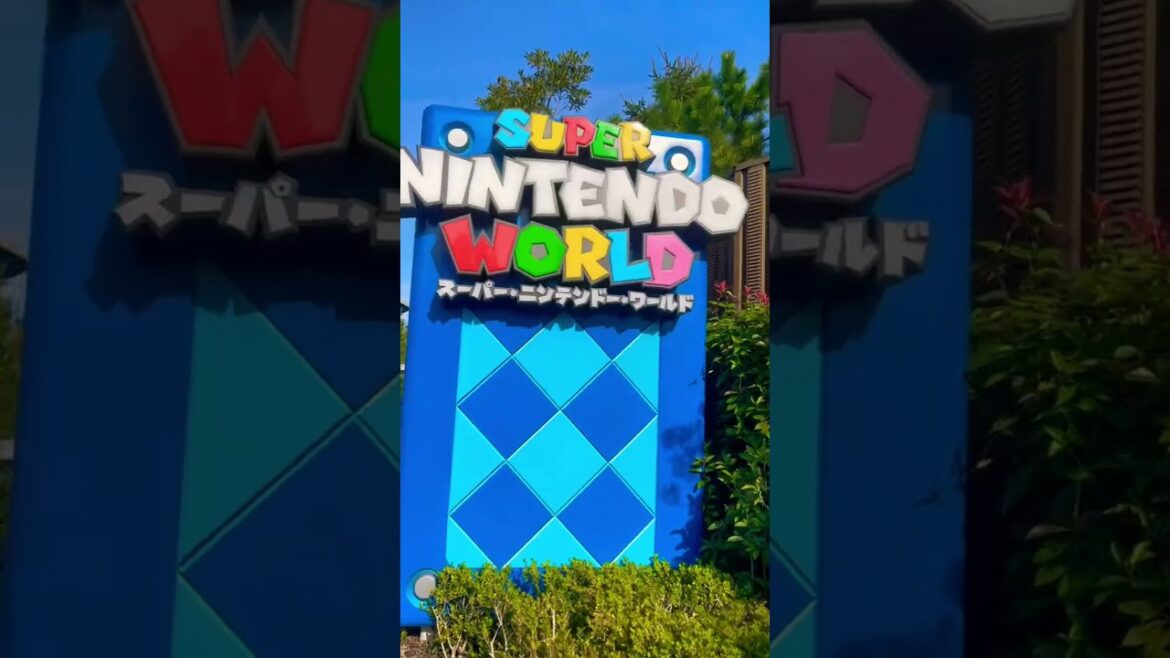 Universal studios Japan, Super Nintendo World | USJ Mario