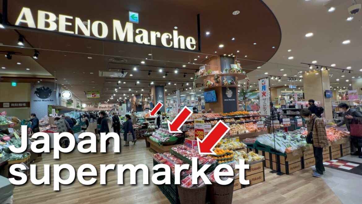 【Japan Supermarket】Grocery shopping tour