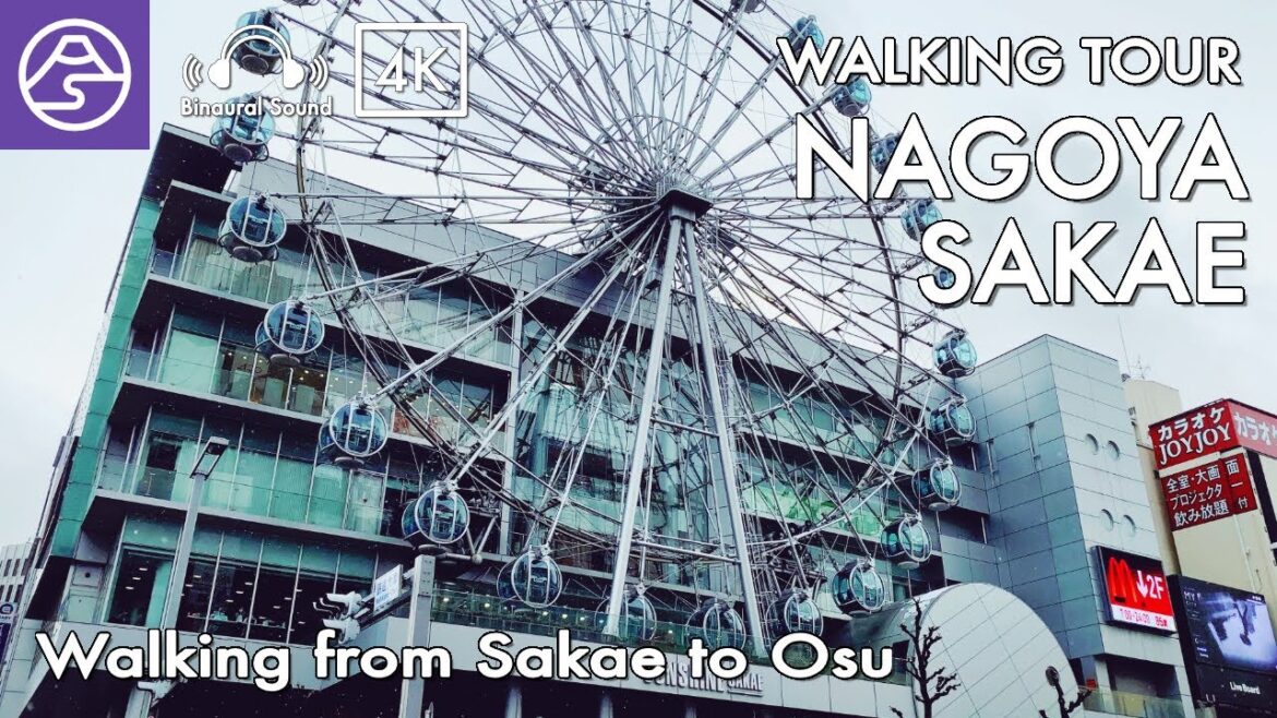 [4K] Sakae to Osu Walk in Nagoya - Head for the Osu shopping district,Aichi Japan[ASMR Walking Tour]