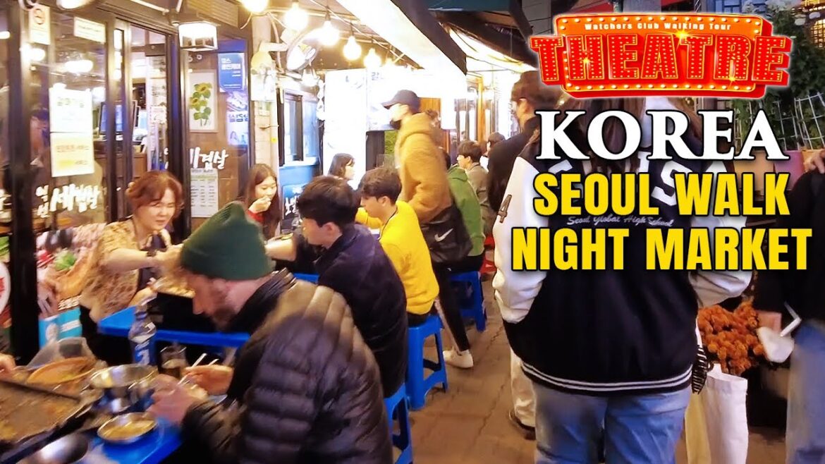 Korea Walking Tour Vlog – Walk Shopping, Korean Food street, night market  in Seoul 서울 명동 거리 明洞ソウル旅行 Korea Walking Tour Vlog - Walk Shopping, Korean Food street, night market  in Seoul 서울 명동 거리 明洞ソウル旅行