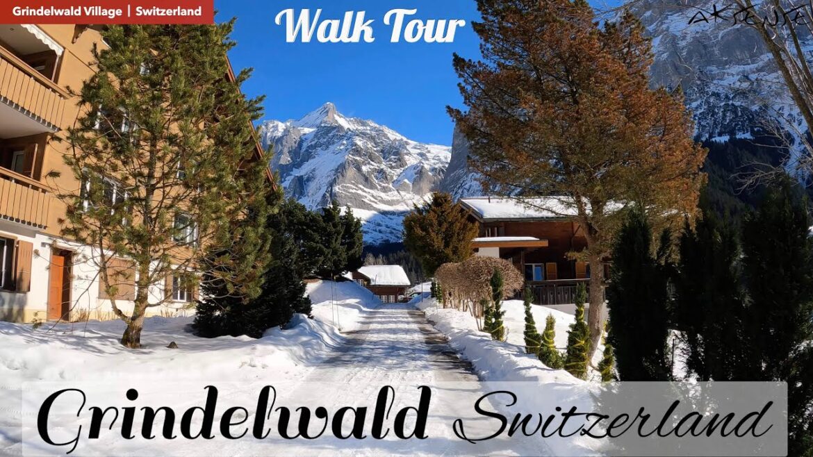 1/2 GRINDELWALD Switzerland 4K • Walking Tour • 4K 60fps Video 1/2 GRINDELWALD Switzerland 4K • Walking Tour • 4K 60fps Video