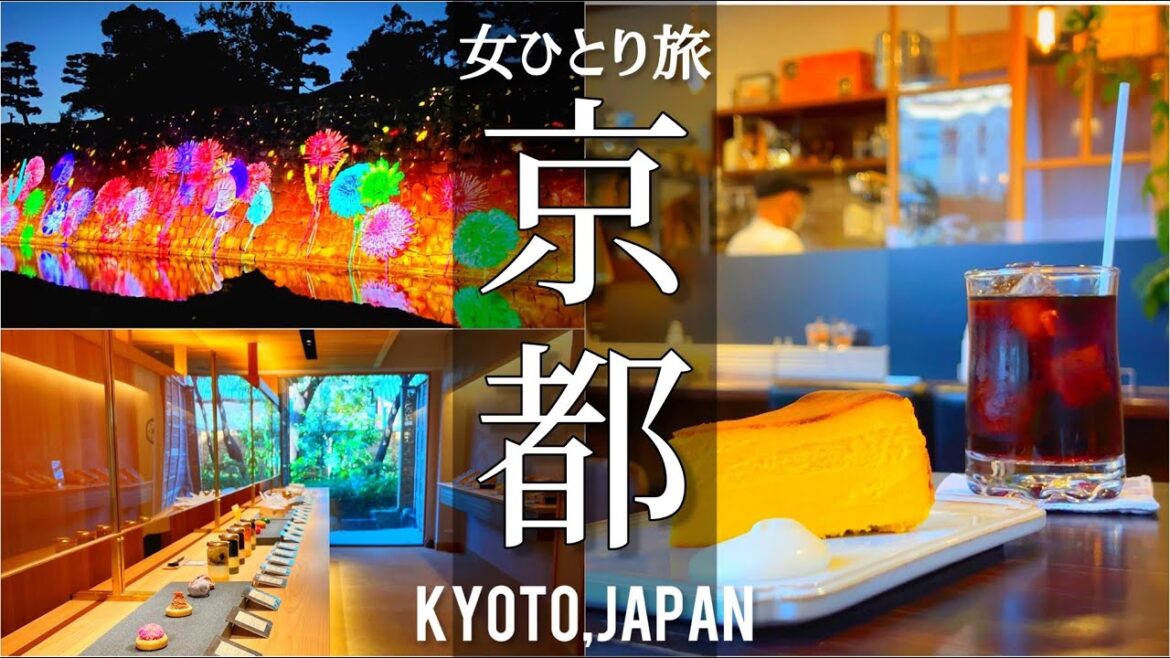 SUB【女ひとり旅Vlog】京都　秋冬の大人デートはここ！二条城周辺のおすすめグルメ&スポットを紹介する休日Vlog/観光/グルメ/旅動画 ❘ japan travel video