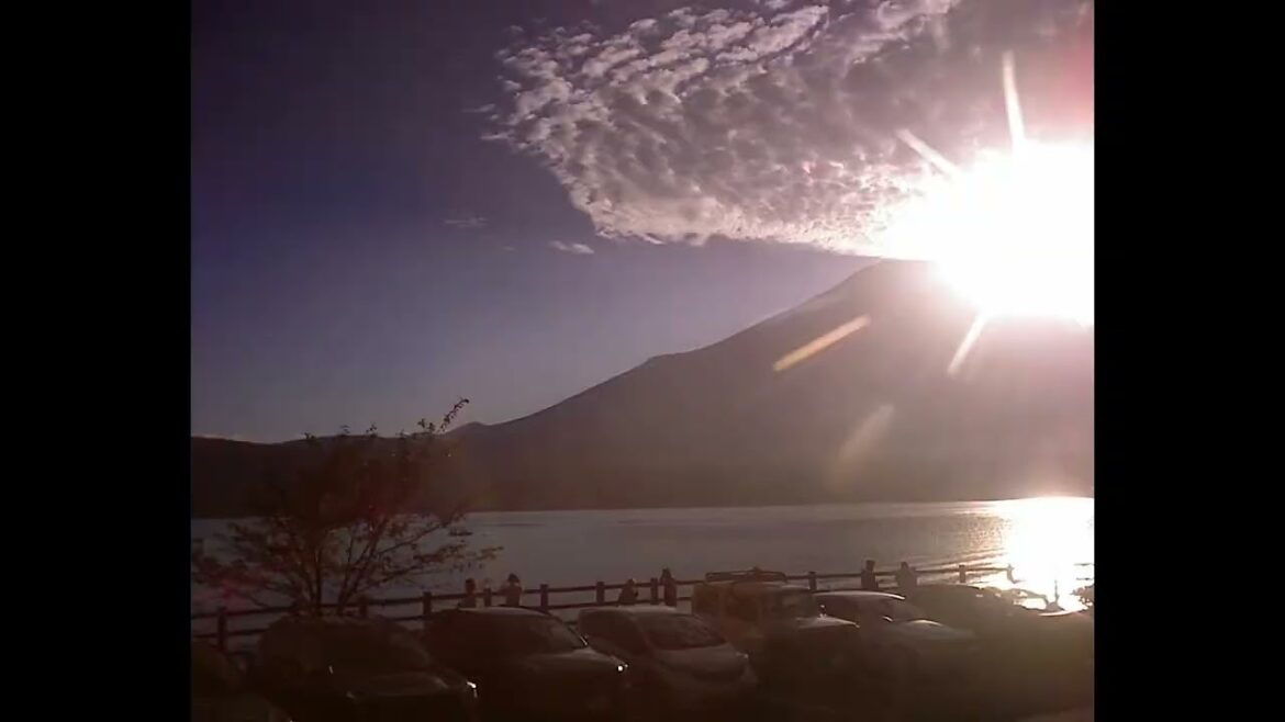 Mt  Fuji Time Lapse Video from Lake Yamanaka Fujiyama Live Camera 29 in 2022 10
