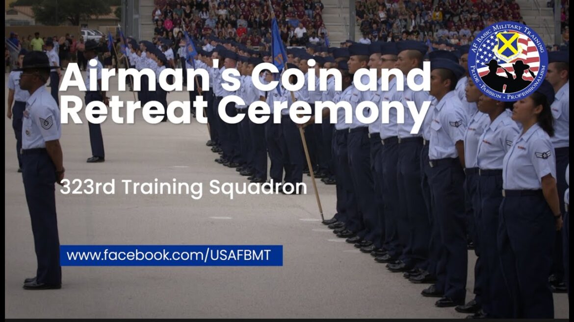 323rd Training Squadron Airman's Coin and Retreat Ceremony — November 9, 2022 323rd Training Squadron Airman's Coin and Retreat Ceremony -- November 9, 2022