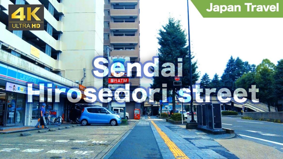Sendai Walking – Hirosedori Street  | 4K | Sendai Japan Trip 2022 Sendai Walking - Hirosedori Street  | 4K | Sendai Japan Trip 2022