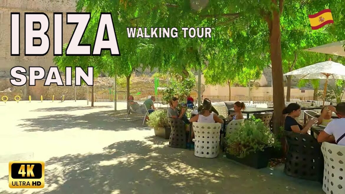 Spain Ibiza: 4K Virtual Walking Tour | The Best Way To See The Island