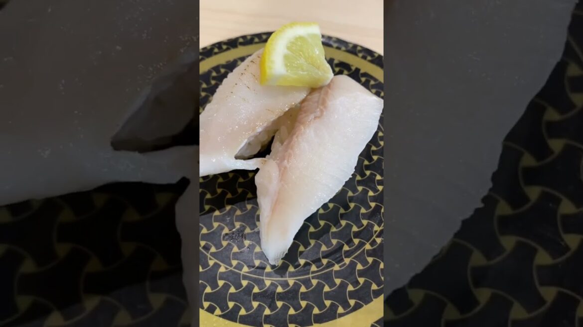SABER SUSHI with Lemon!!! JAPAN!!!