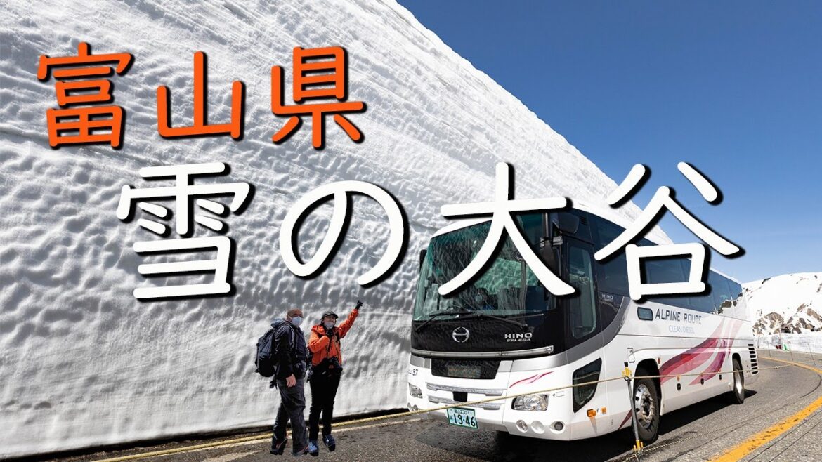【 富山県 】凄すぎる!壮大な雪壁 雪の大谷 【 富山県 】凄すぎる!壮大な雪壁 雪の大谷