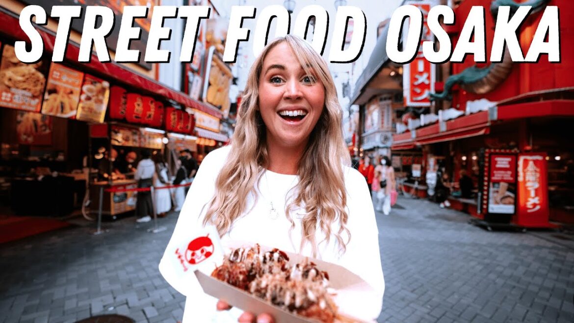 We Tried Japanese Street Food in Osaka