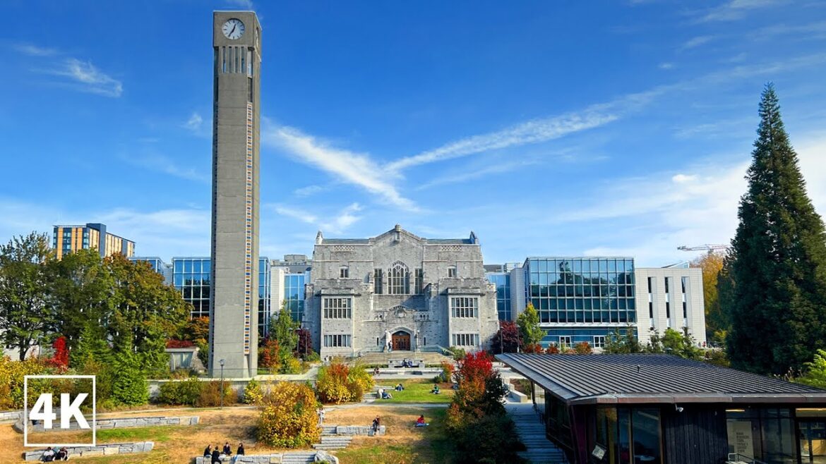 【4K】UBC-University of British Columbia Walking Tour| Vancouver BC Canada