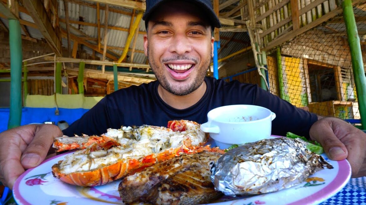 FEASTING ON CARIBBEAN SEAFOOD ROCKFISH, LOBSTER & SHRIMP (JAMAICA VIBE FINE DINING TASTE!) FEASTING ON CARIBBEAN SEAFOOD ROCKFISH, LOBSTER & SHRIMP (JAMAICA VIBE FINE DINING TASTE!)