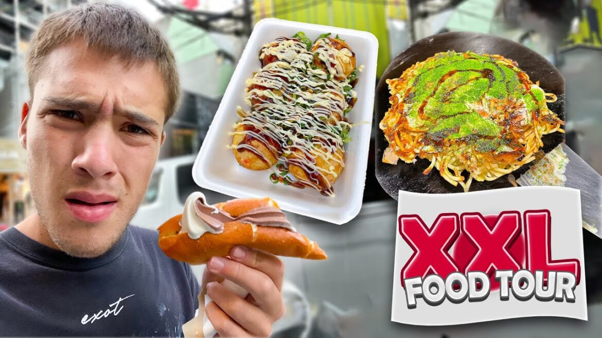 XXL Food Tour in OSAKA, Japan!🇯🇵