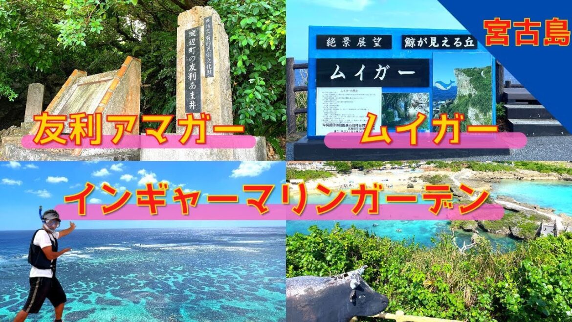 【 インギャーマリンガーデン / ムイガー / 友利アマガー (沖縄県 宮古島) 】宮古市 城辺 友利 🚘 ドライブお薦めスポット3選 ❓❗️【Japan,Miyako Island,Okinawa】 【 インギャーマリンガーデン / ムイガー / 友利アマガー (沖縄県 宮古島) 】宮古市 城辺 友利 🚘 ドライブお薦めスポット3選 ❓❗️【Japan,Miyako Island,Okinawa】
