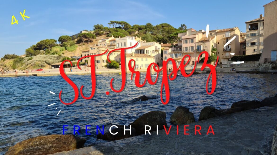 Best places in French Riviera / Saint-Tropez walking tour 4K / Luxury / Billionaire's Paradise