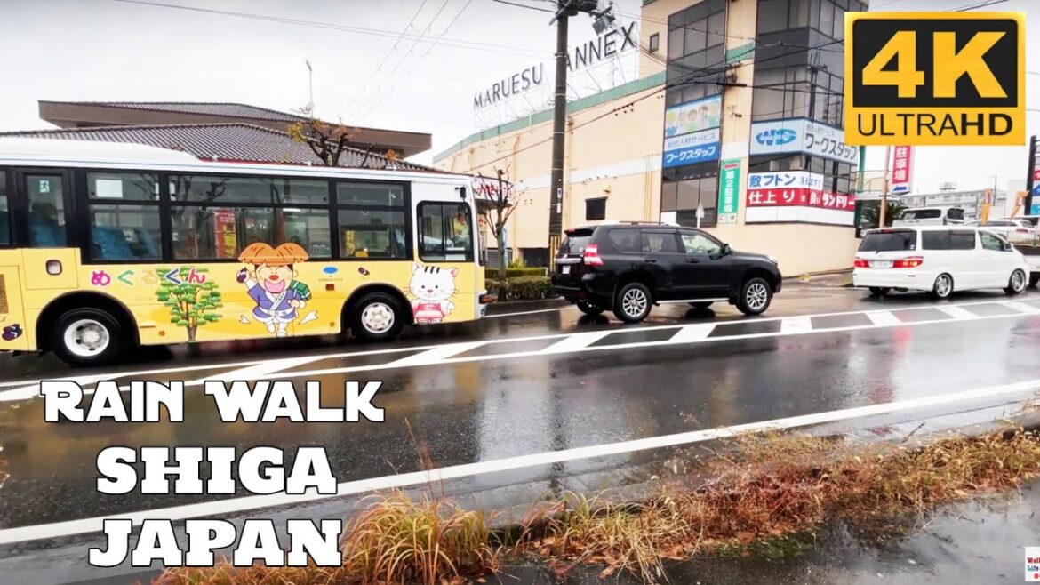 4K JAPAN – Rainy day Around Walking tour of the Japanese countryside Shiga Japan – Japan travel 4K JAPAN - Rainy day Around Walking tour of the Japanese countryside Shiga Japan - Japan travel