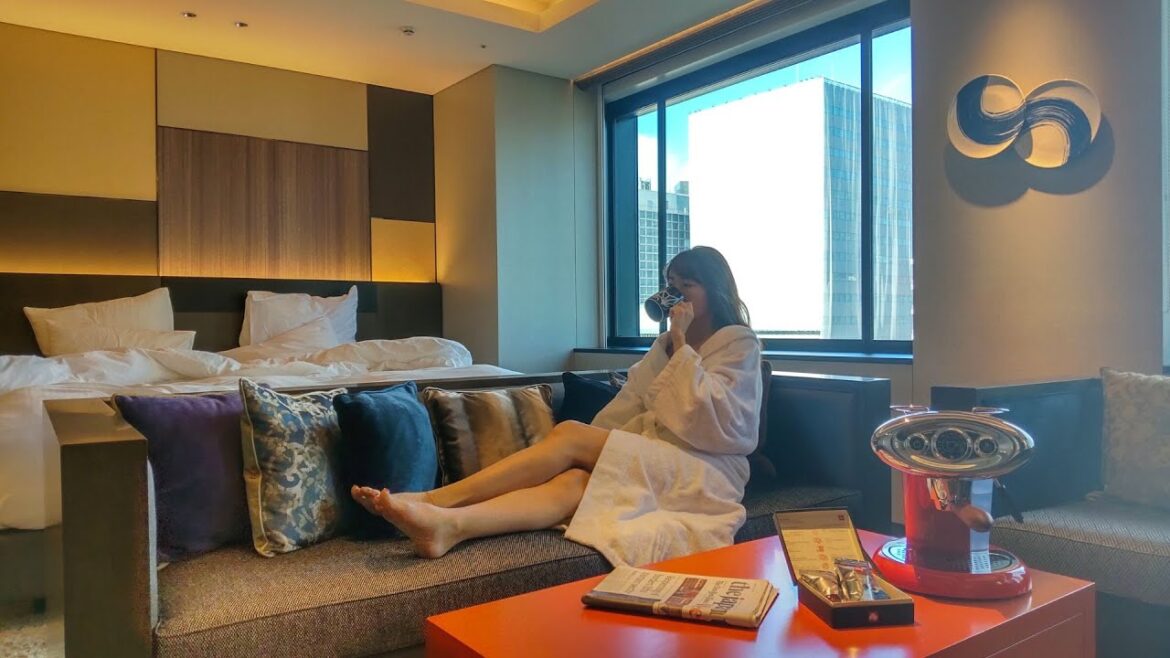 $347 Suite King Room at a Luxury Hotel in Tokyo, Japan/Pullman Tokyo Tamachi/Club Lounge😴🛌