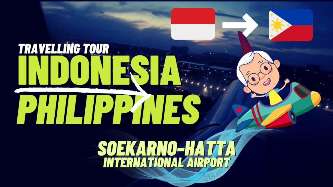 Travel Tour - JAKARTA INDONESIA TO PHILIPPINES | Walking Around Soekarno–Hatta International Airport