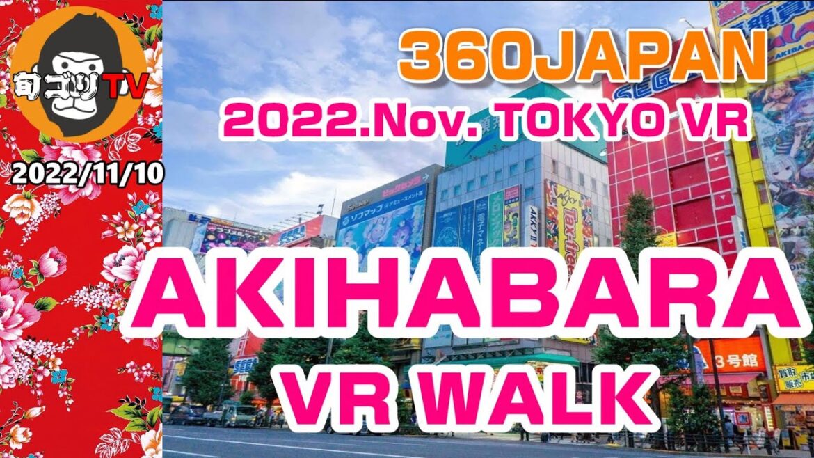 VR JAPAN TOUR AKIHABARA 360° 秋葉原を360°VRお散歩 VR JAPAN TOUR AKIHABARA 360° 秋葉原を360°VRお散歩