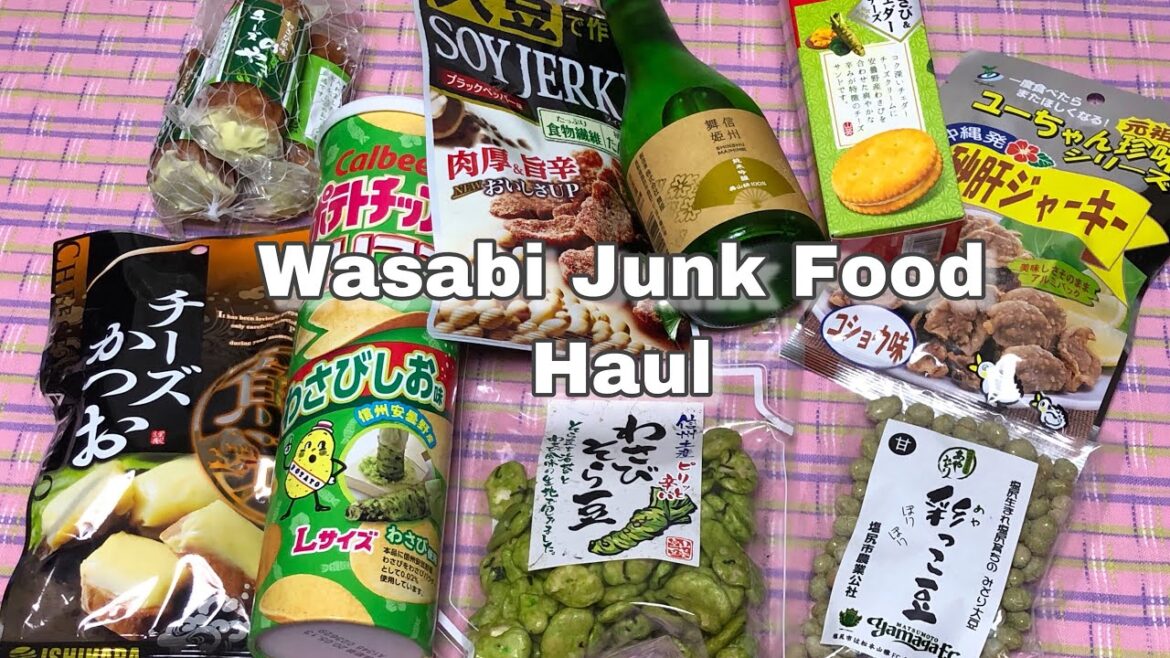 Japanese Junk & Wasabi Products Haul