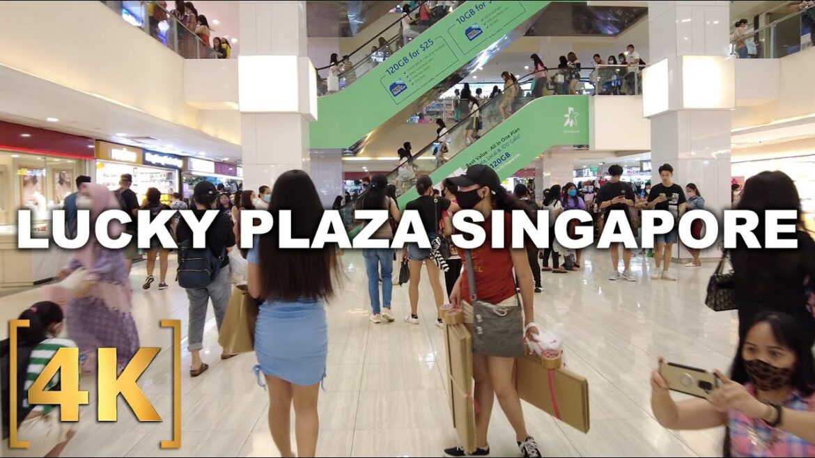 A Mall With More FILIPINOS Than Singaporeans! | Full Walking Tour at Lucky Plaza Singapore | 4K