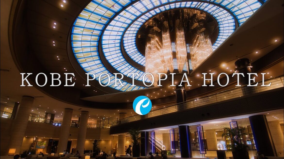 【 KOBE PORTOPIA HOTEL】神戸ポートピアホテルに宿泊！美術館の様な館内とミッドセンチュリールームツアー