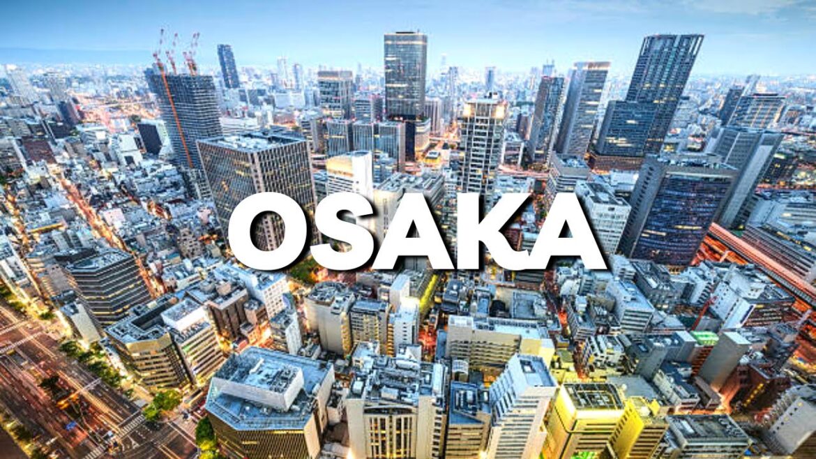 Osaka City Japan 🇯🇵 4k Drone Tour - Osaka Japan Aerial - Dream Tour