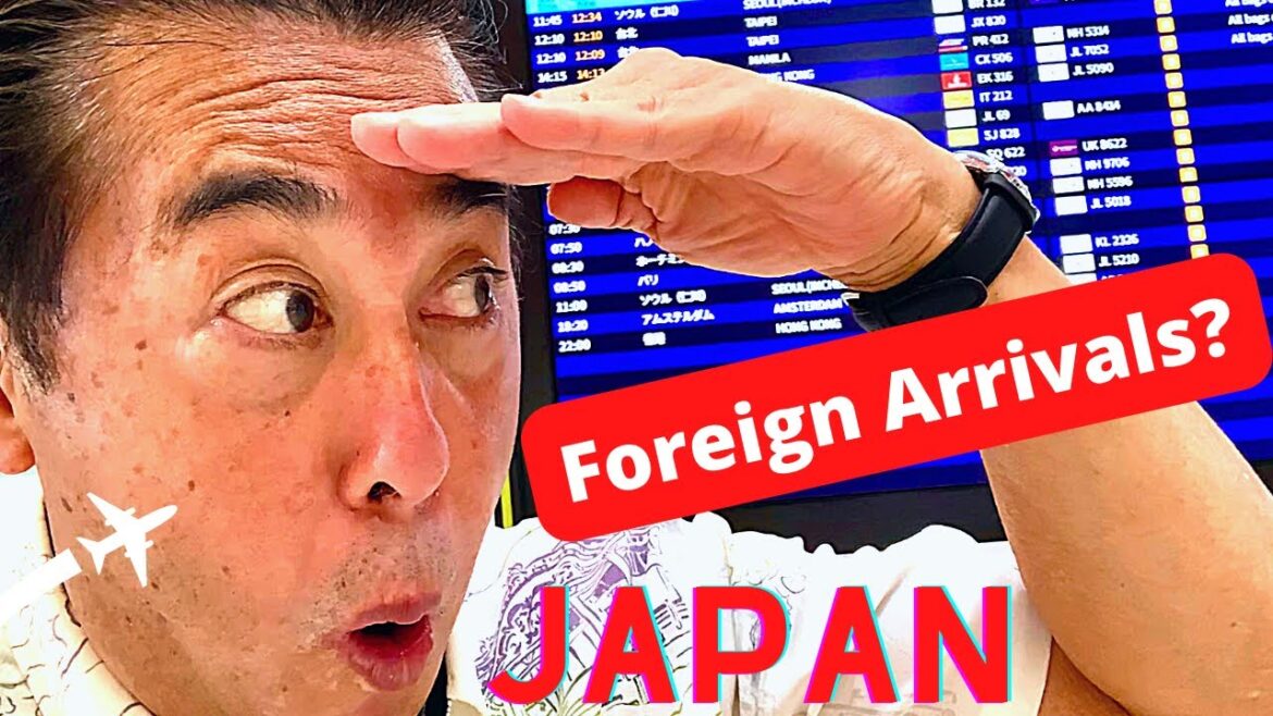 Who are the Foreign Arrivals in Japan?  (at KIX Airport, Osaka)