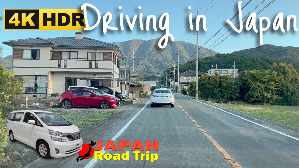Countryside Driving in Japan | 4K HDR Countryside Driving in Japan | 4K HDR