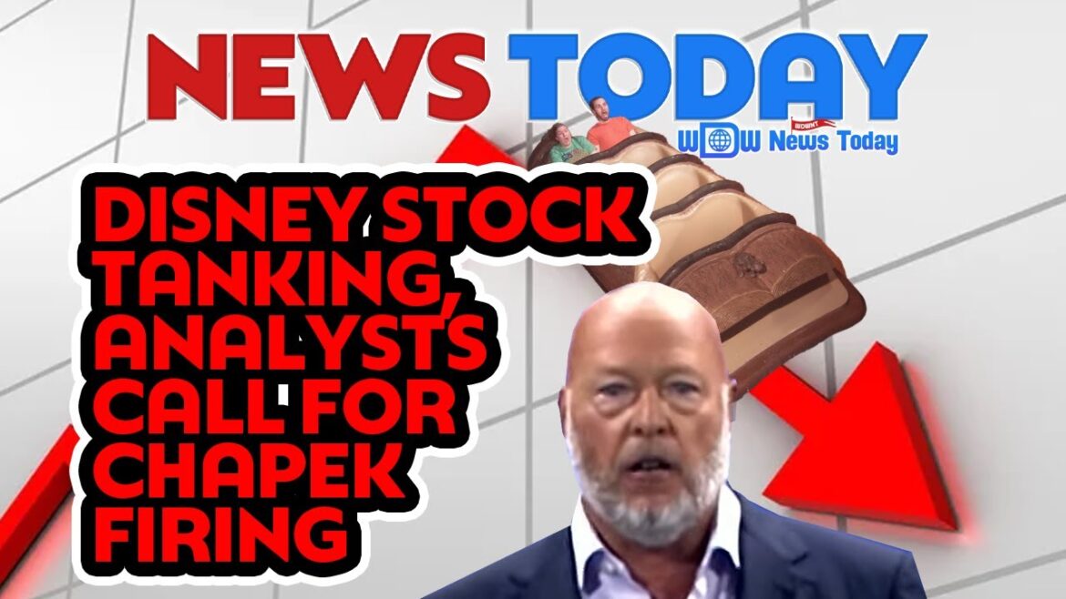 Disney Stock Tanking, Analysts Call for Chapek Firing Disney Stock Tanking, Analysts Call for Chapek Firing