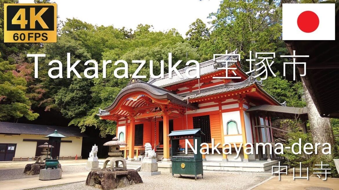 Takarazuka, Japan 🇯🇵 宝塚市 | 2022 | 4K·60p | Hiking to Secret Mountain Temple in Japan