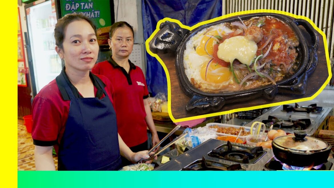 VIETNAMESE STEAK AND EGGS | AMAZING STREET FOOD | SIZZLING SKILLET | BEST ASIAN CUISINE VIETNAMESE STEAK AND EGGS | AMAZING STREET FOOD | SIZZLING SKILLET | BEST ASIAN CUISINE