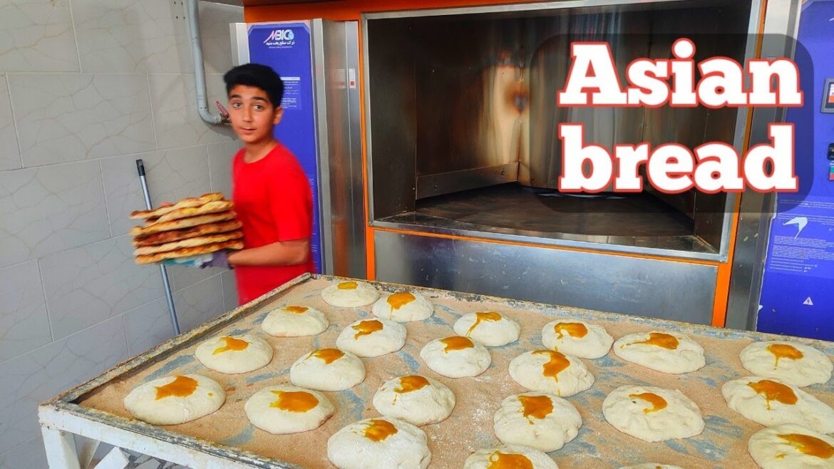 13 Years Old Baker!!! He Is So Fast And Smart In Baking Bread| Cooking Barbari Bread‏ 85