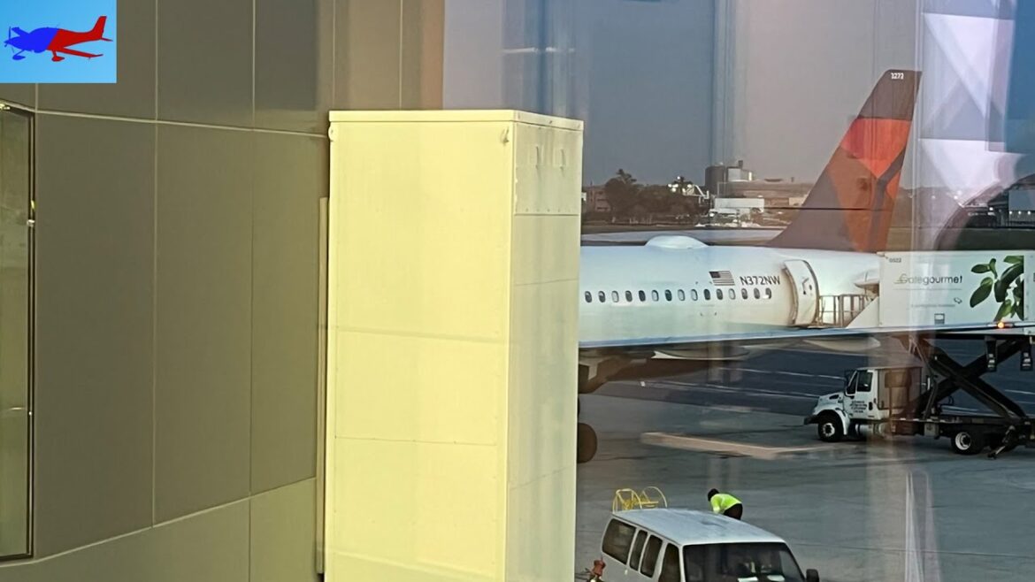 Delta A320 Landing at Laguardia Delta A320 Landing at Laguardia