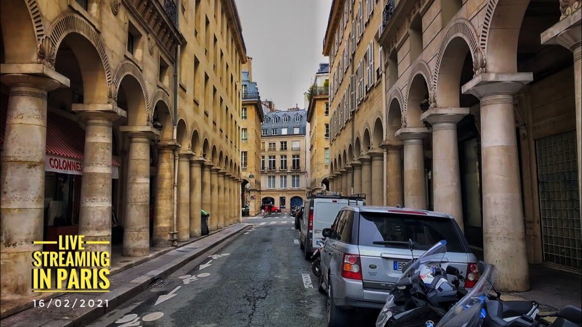 🇫🇷WALK IN PARIS "RUE DU 4 SEPTEMBRE" LIVE STREAMING IN PARIS (EDIT VERSION) 16/02/2021