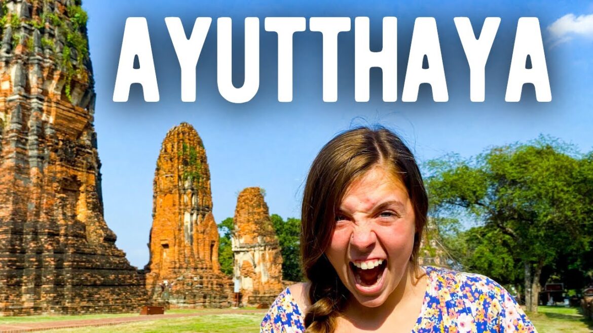 The BEST WAY TO SEE AYUTTHAYA THAILAND (1$ roundtrip train from Bangkok)