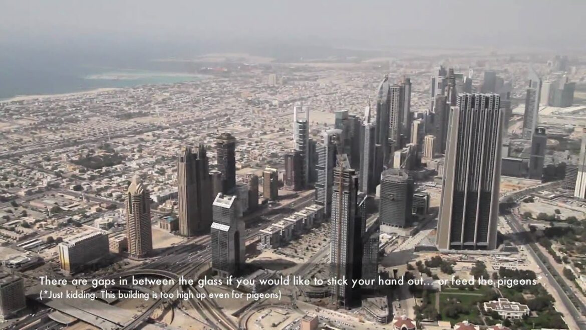 At the Top of Burj Khalifa [1080p HD]