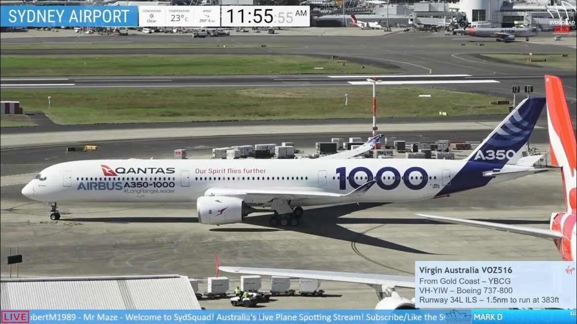 🔴 LIVE Sydney Airport Plane Spotting + ATC w/ Kurt 🔴 4/5/22 SydSquad Live Cam Stream Australia