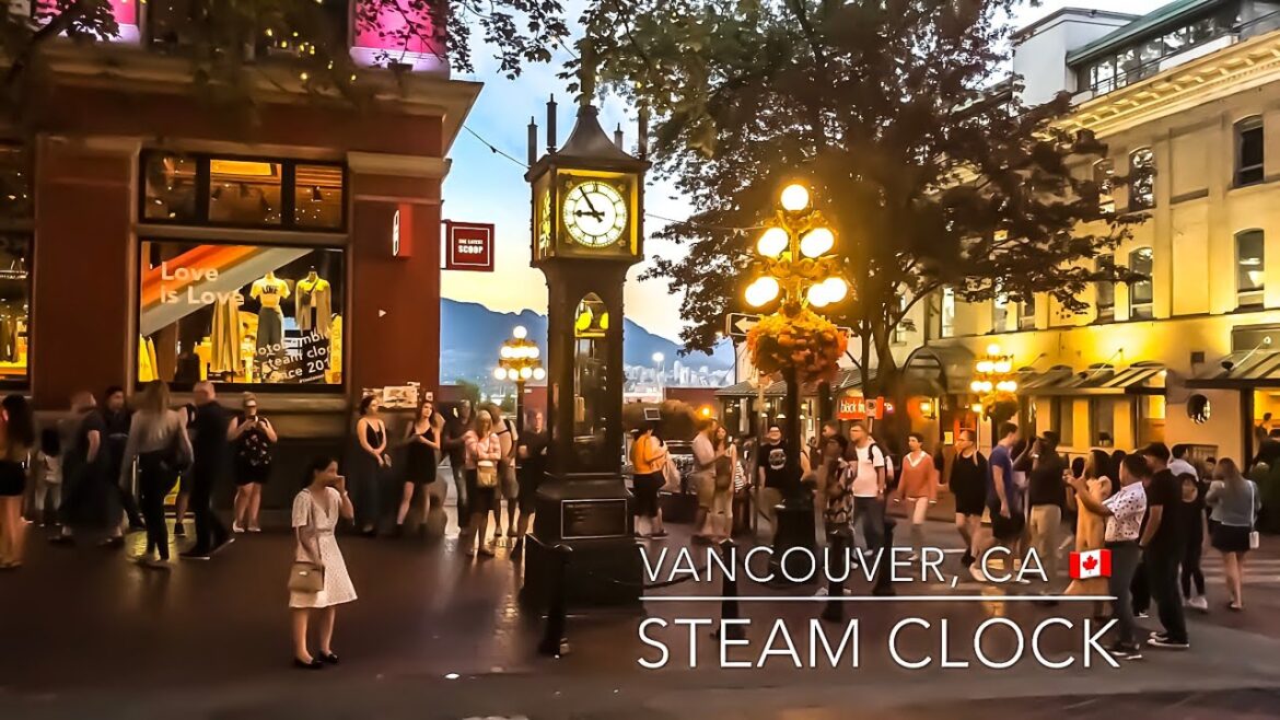 Steam Clock Performance - Vancouver, Canada